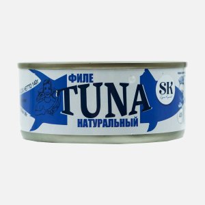 Тунец СК филе натуральный 140г 