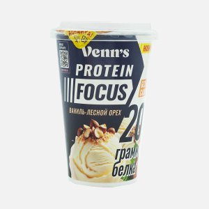 Напиток Веннс Протеин фокус молочн Ваниль-лесной орех обезж пл/ст 250г