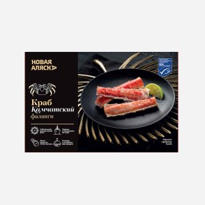 Мясо краба Новая Аляска вторая фаланга в/м вес
