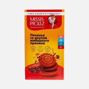 Печенье Миссис Пикез со вкусом Имбирный пряник к/к 100г
