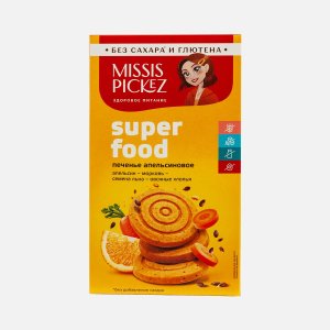 Печенье Миссис Пикез Апельсиновое к/к 100г