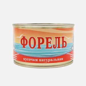 Форель Морское содружество нат кусочками ж/б 230г