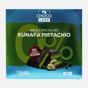 Шоколад Чоколейк из пасты Кунафа с фисташковым кремом без сахара 80г