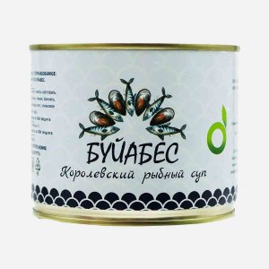 Суп Экофуд рыбный Королевский Буйабес ж/б 530г