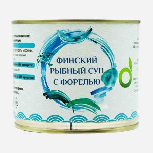 Суп Экофуд рыбный Финский с форелью ж/б 530г