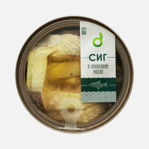 Сиг Экофуд в оливковом масле ж/б 160г