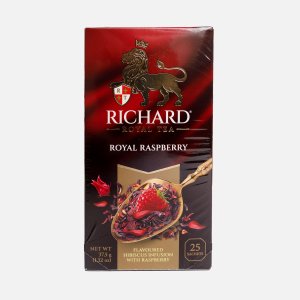 Чай Ричард Роял Малина фруктово-травяной 25пак*2г 50г