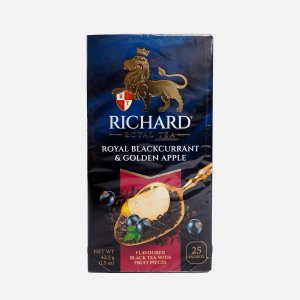 Чай Ричард Роял Смородина/зеленое яблоко 25пак*2г 50г