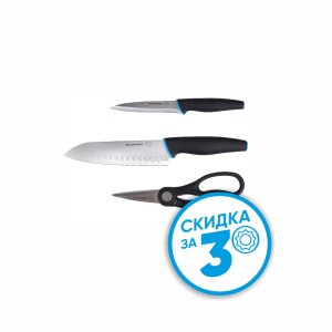 Набор Блаупункт из 3 предметов нож универсальный 12,5см/нож Сантоку