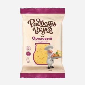 Сыр Радость вкуса Ореховый с фенугреком 40% вес