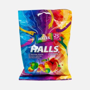Леденцы Холлс Калорс со вкусом манго/яблока/арбуза 69,25г