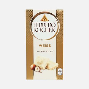 Шоколад Ферреро Роше белый с фундуком 90г