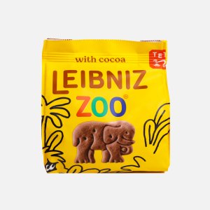 Печенье Лейбниц Зоо вкус какао 100г