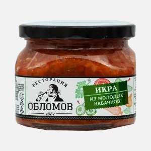 Икра Ресторация Обломов из молодых кабачков ст/б 320г