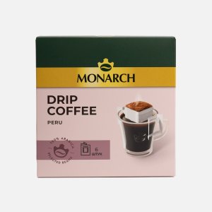 Кофе Монарх Перу молотый в дрип пакетах 66г