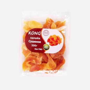 Сухофрукты Конг Папайя 500г 