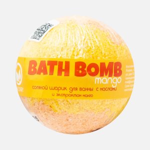 Шарик Савонри бурлящий с маслами для ванны Манго
