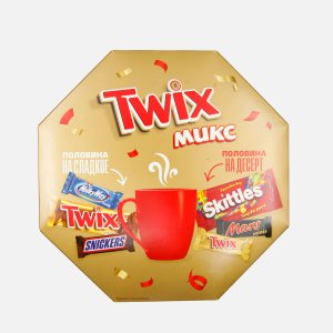 Набор Твикс подарочный Весна Микс 8угл 225г