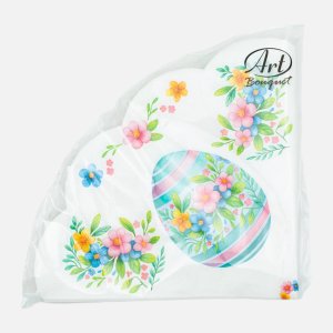 Салфетки Арт Букет Рондо Пасхальная бум 33*33см 3сл 12лист