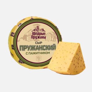 Сыр Щедрые Пружаны Пружанский с пажитником 50% вес