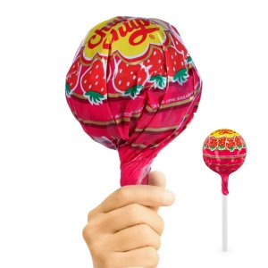 Карамель Чупа Чупс Мега Клубника 725г