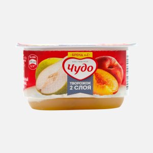 Творожок Чудо Персик/Груша 4.2% пл/ван 100-115г