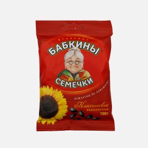 Семечки Бабкины семечки жареные 100г
