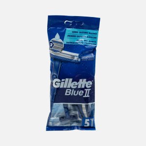 Станок д/бритья Жиллетт Блю2 однораз 5шт+Блю3 1шт