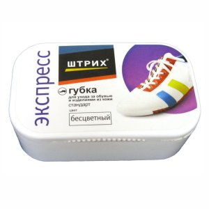 Губка д/обуви Штрих Экспресс Бесцветная