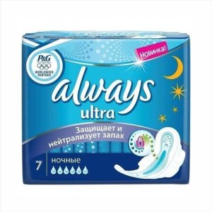 Прокладки Олвэйз Ультра День и ночь ароматизир 7шт