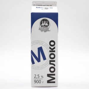 Молоко Белый замок Российское 2.5% т/п/крыш 900г