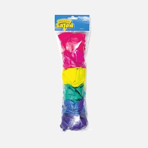 *Набор шаров  Веселая Затея Металлик Радуга 25см, 50шт