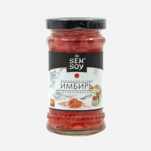 Имбирь Сэн Сой маринованный ст/б 145г