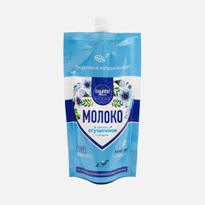 Молоко сгущ ЛюбиМо цельное с сахаром ГОСТ 8.5% дой/пак 280г