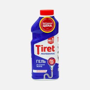 Средство Тирет Профессионал д/удален засоров 0,5л