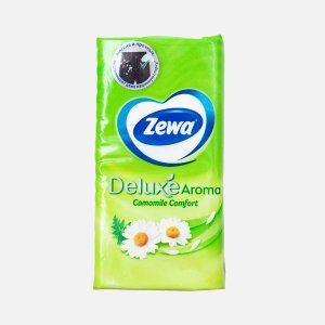 Платки Зева Делюкс носовые Ромашка 3сл 10шт