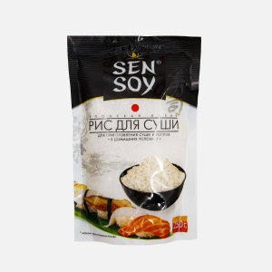 Рис Сэн Сой Премиум для суши пак 250г