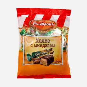 Халва Рот Фронт с миндалем 250г 