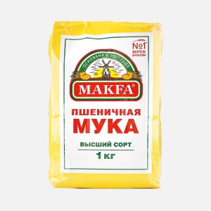 Мука Макфа Пшеничная в/с 1кг