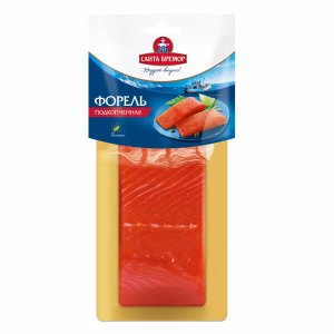 Форель Санта Бремор ф/к подкопченная в/у 200г