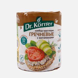 Хлебцы Др Корнер Гречневые с витаминами пл/уп 100г