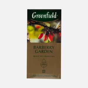 Чай Гринфилд Барберри гарден черный 25пак*1,5г