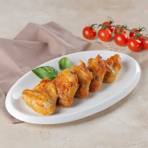 Крылышки куриные под маринадом жареные вес
