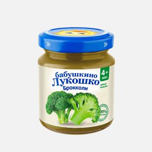 Пюре Бабушкино Лукошко Брокколи с 4мес ст/б 100г