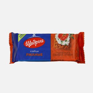 Хлебцы Щедрые Ржаные хрустящие пл/уп 100г