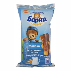 Пирожное Барни бисквитное молочная начинка 30г