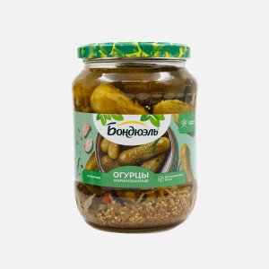 Огурцы Бондюэль маринованные 6-9см 720мл