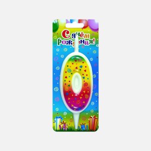 *Свечи тортовые цифры 0 