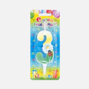 *Свечи тортовые цифры 3 