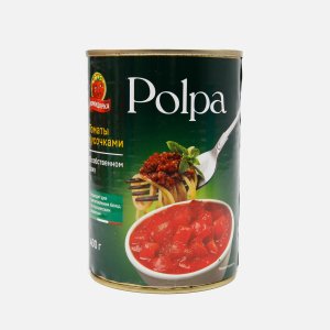 Томаты Помидорка кусочками в собственном соку ж/б 425мл